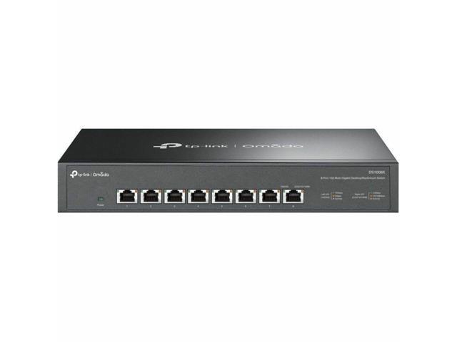 TP-Link OMADA 8-PORT 10G MULTI-GIGABIT SWITCH PORT: 8 10G RJ45 PORTSSPEC: 1U 13-INCH RACK-MOUNTABLE STEEL CASE FEATURE: PLUG AND PLAY