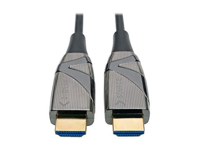 Tripp Lite Fiber Optic HDMI 2.0 (Active HDMI Cable), High Speed HDMI Cable, 4K, 60Hz, 4:4:4, 18 Gbps, 10 m. (33 ft.) Black (P568-10M-FBR)