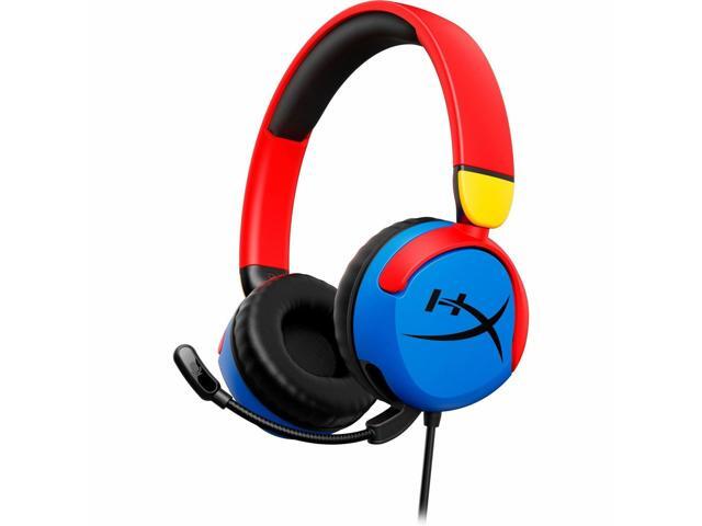 HyperX - Cloud Mini Wired Headset for PC, PS5, PS4, Xbox Series X|S, Xbox One, Nintendo Switch, Chromebook, and Mobile - Blue/Red/Yellow - image 5