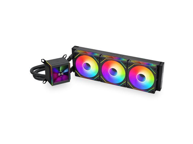 Lian Li Galahad II LCD 360 AIO CPU Liquid Cooler with SL-Infinity Fans (Black) - image 2