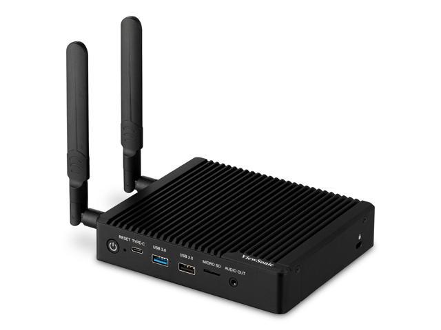 ViewSonic VBS200-A ViewBoard Smart AV Controller for Monitors, Projectors, and Displays Compatible with RS232C with vCast License, HDMI, USB, and...