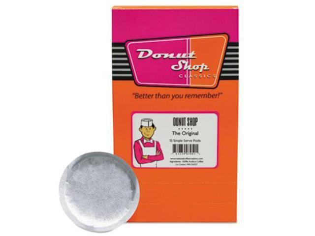 NATIONAL COFFEE ROASTERS Donut Shop Coffee Pods Medium Roast 15/Box 599961590