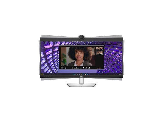 Dell - 34.1" IPS LED Curved 60Hz Monitor with HDR (USB, HDMI) - Black/Silver - image 3