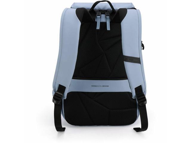 Swissdigital LAMONE M Backpack for Laptops up to 16 inches - Light Blue - image 9