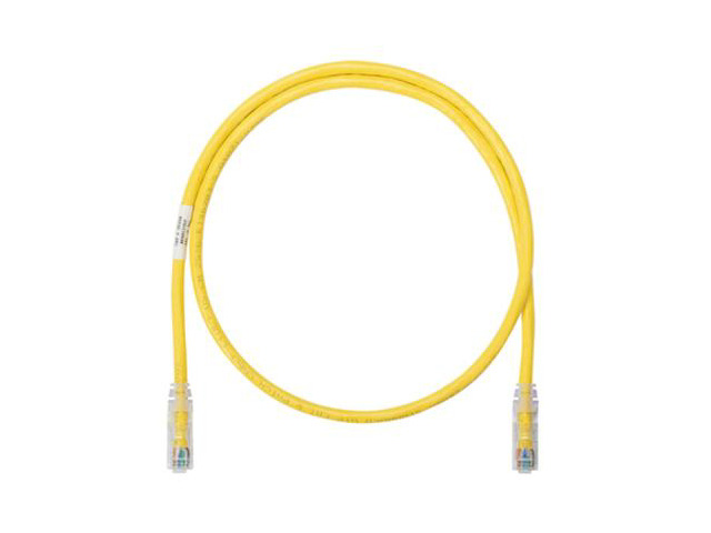 Panduit NetKey Cat.6 U/UTP Patch Network Cable NK6PC20YLY