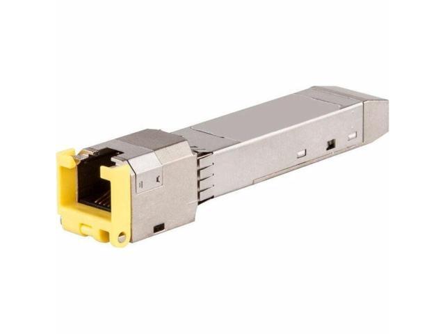 Aruba SFP+ Module - For Data Networking, Optical Network - 1 x RJ-45 10GBase-T Network10 Gigabit Ethernet - 10GBase-T0.03 km Maximum Distance