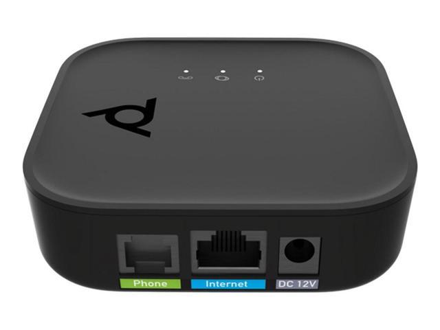 HP Poly ATA 400 VoIP Gateway - 1 x RJ-45 - 1 x FXS - USB - Ethernet 8F3H4AA