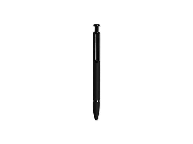 U Brands Monterey Ballpoint Pen, 1 mm, Blk Ink, Blk Barrel, 12/PK (UBR3786U0124)