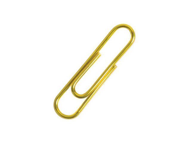 U Brands Paper Clips, Medium, Gold, 1,000/Pack (UBR3619U0624)