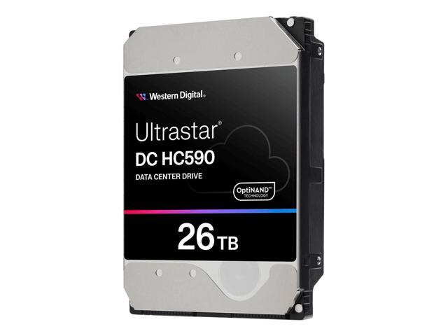 WD Ultrastar DC HC500 0F65672 26TB Hard Drive - 3.5' Internal - SATA (SATA/600) - Conventional Magnetic Recording (CMR) Method Server, Storage...