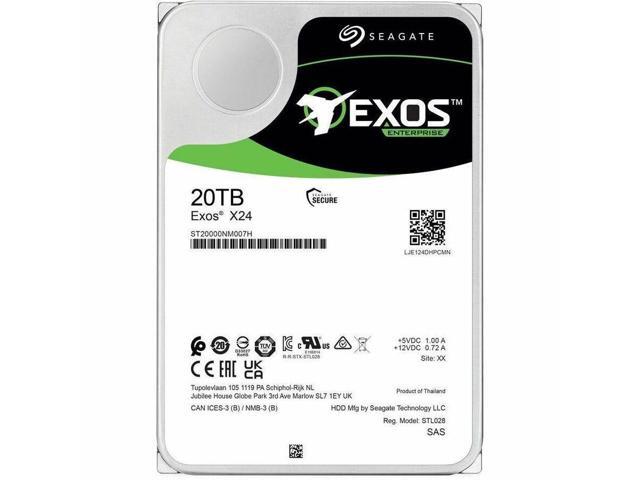 Seagate 20TB Exos X24 7200 rpm SAS III 12 Gb/s 3.5" Internal HDD (OEM) - image 6