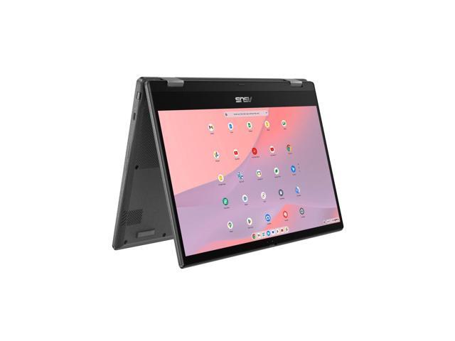 ASUS - Chromebook CM14 Flip 14" Touch Laptop - Mediatek Kompanio 520 with 8GB Memory - 64GB eMMC - Gravity Grey - image 9