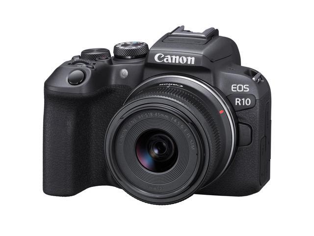 Canon - EOS R10 Mirrorless Camera with RF-S18-45 f/4.5-6.3 IS STM Lens - Black - image 9