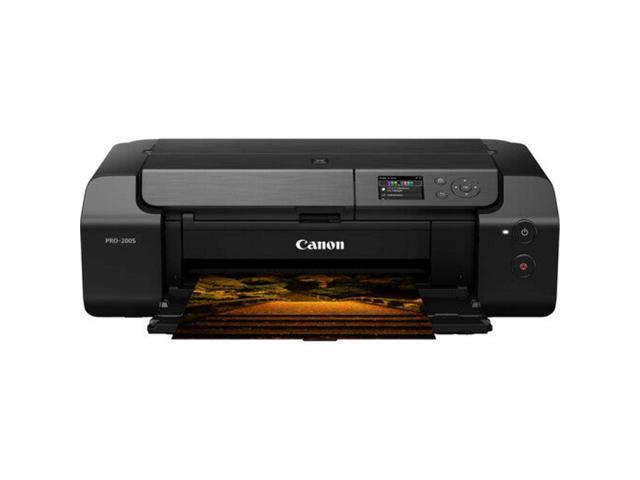 Canon - PIXMA PRO-200S Professional Wireless Inkjet Photo Printer - Black - image 3