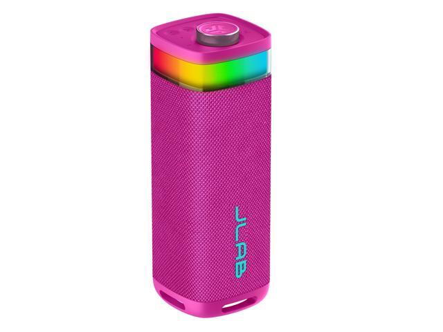 JLab JBuds Party Portable Bluetooth Speaker System - 30 W RMS - Pink - 60 Hz to 20 kHz - Battery Rechargeable