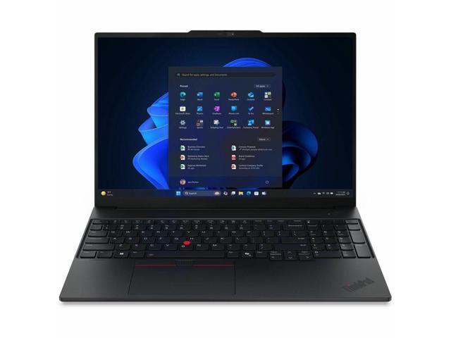 Lenovo - ThinkPad E16 Gen 3 16" Touch - Screen Laptop - Intel Ultra 5 with 16GB Memory - 512GB SSD - Black - image 9
