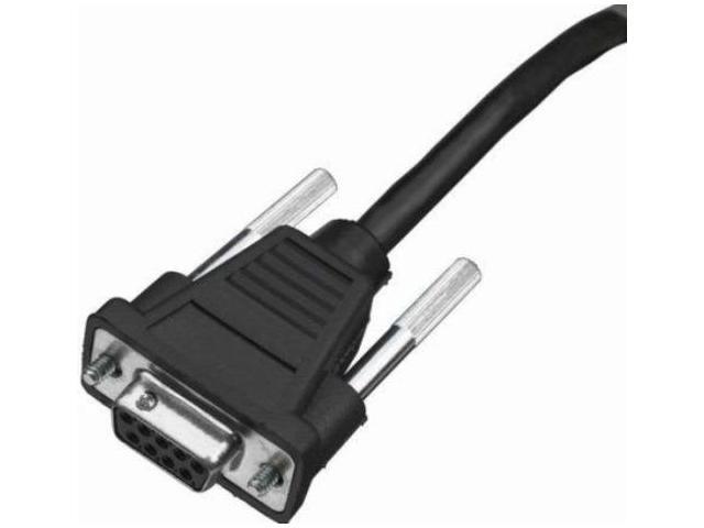 Honeywell 53-53000-3 Serial PowerLink Coiled Cable Adapter - Serial - 9 ft - DB-9 Serial - Black