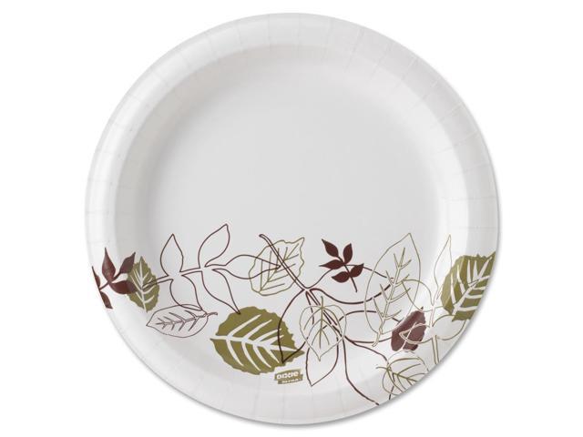 Dixie Pathway Heavyweight Paper Plates - 8.50' Diameter Plate - Paper - 125/carton (SXP9PATHCT)