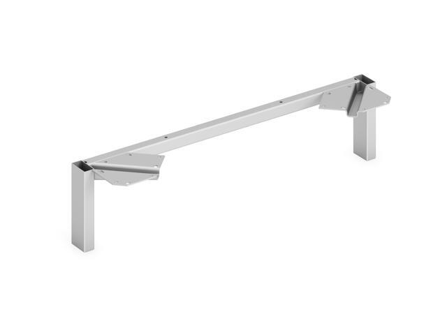 HON Mod 7' Metal Credenza Leg Support Silver LPLSL30SVR