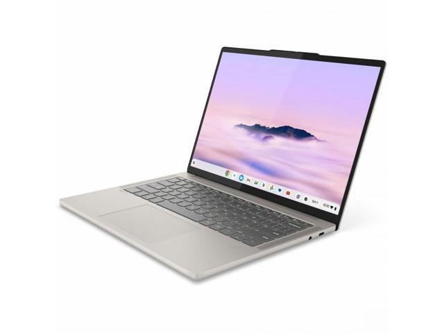 Lenovo - Chromebook Plus 14" OLED 2K Touchscreen Laptop with Gemini - MediaTek Kompanio Ultra 910 - 16GB Memory - 256GB UFS - Seashell - image 9