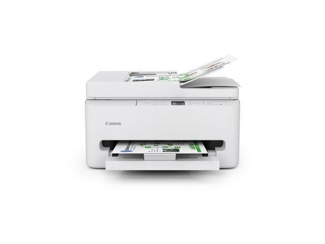 Canon - PIXMA TR7120 Wireless All-In-One Inkjet Printer with ADF - White - image 2