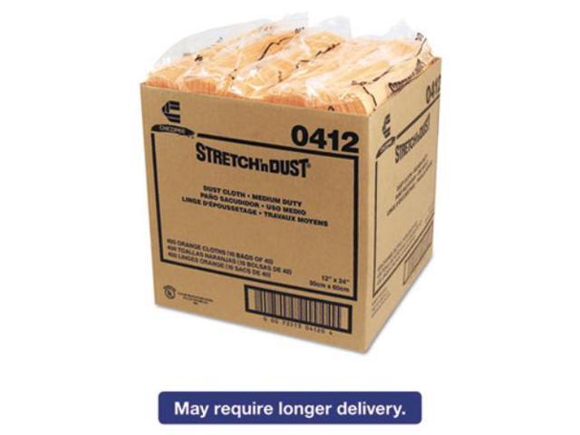 Chix Stretch 'n Dust Cloths 11 5/8 x 24 Yellow 40 Cloths/Pack 10 Packs/Carton 0412