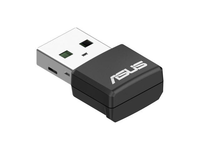ASUS - USB-AX57 Nano AX1800 Dual-Band Wi-Fi 6 USB Network Adapter - Black - image 8