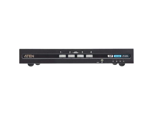 Aten 4-Port USB DP Single Display PP4.0 Secure KVM CS1184DP4
