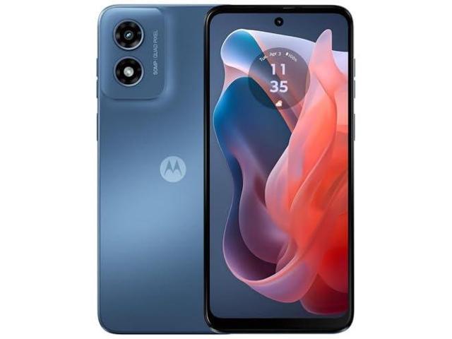 Motorola - moto g play 2024 64GB (Unlocked) - Sapphire Blue - image 9