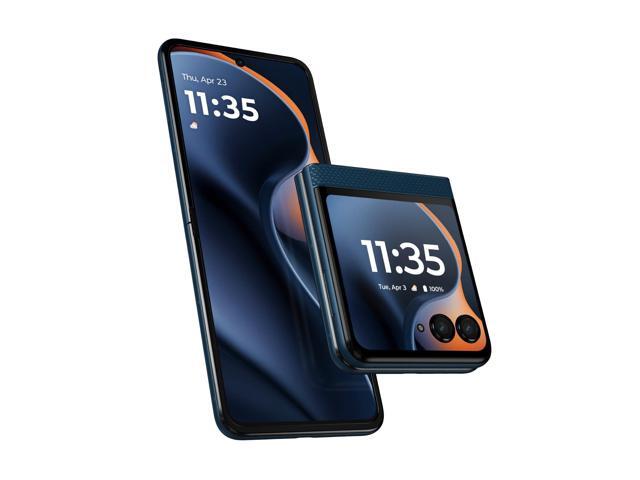 Motorola - razr 2025 256GB (Unlocked) - PANTONE Gibraltar Sea - image 10