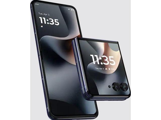 Motorola - razr+ 2025 256GB (Unlocked) - PANTONE Mocha Mousse - image 9