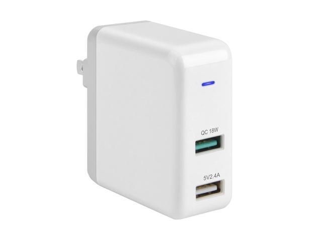 4xem 4XUSBAAPWR30W 30w Dual Usb A Usb 3.0 Fast Pd Pwr Super Fast Charger Dual Usb