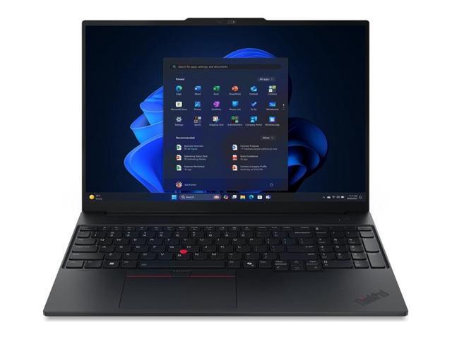 Lenovo - ThinkPad E16 Gen 3 AI PC 16" Laptop - AMD Ryzen 7 250 with 16GB Memory - 512GB SSD - Black - image 9