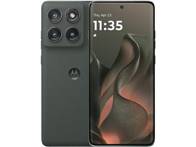Motorola - edge 2025 256GB (Unlocked) - PANTONE Deep Forest - image 9