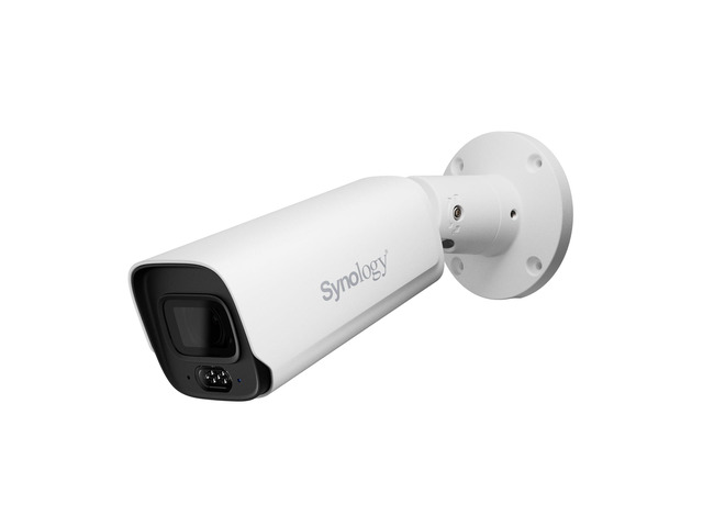 Synology BC800Z 8MP AI Outdoor Network Bullet Camera with Night Vision - White