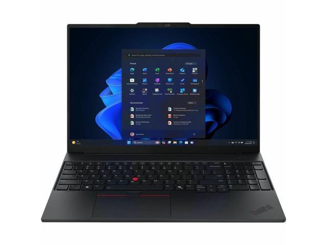 Lenovo - ThinkPad E16 Gen 3 AI PC 16" Laptop - AMD Ryzen 5 230 with 16GB Memory - 256GB SSD - Black - image 9