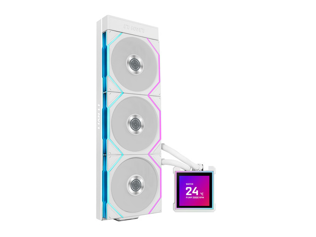 Lian Li Hydroshift II-S LCD 360TL Flex Liquid CPU Cooler 360mm AIO 3.4' LCD Square Screen Daisy-Chain Low-Noise Intel LGA 1851/1700, AMD...