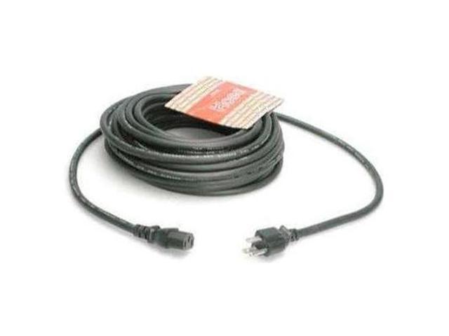 Hosa PWC-425 Grounded 3 Wire IEC Power 25 Ft Cable Equipment Power Cord
