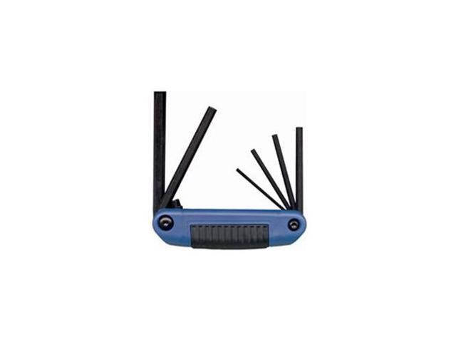 EKLIND 25161 6 Piece Metric Fold-Up Hex Key Set, 25161