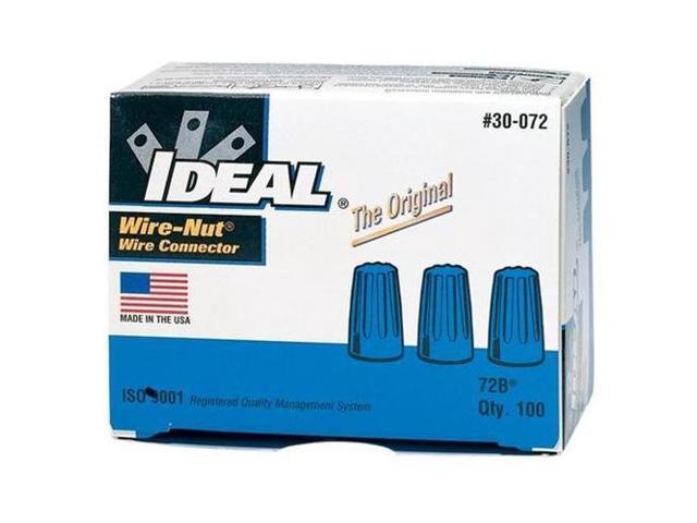 IDEAL 30-072 Twist On Wire Connector, 22 AWG to 14 AWG, 300 V, Standard Style,