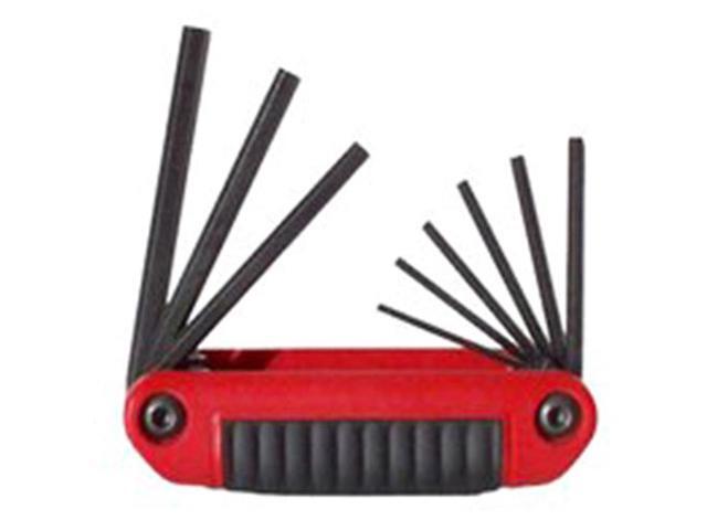 EKLIND 25912 9 Piece SAE Fold-Up Hex Key Set, 25912