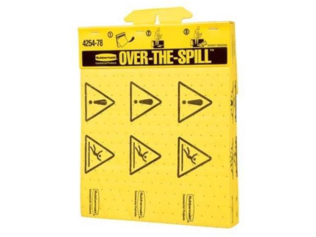 Rubbermaid Commercial Pad,Ovrspill,Tblt,22pd,Yw 4254
