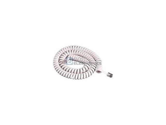 CABLESYS 1200WH GCHA444012-FWH / 12' WHITE HANDSET CORD