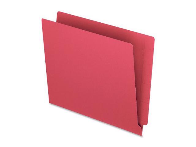 End Tab File Folder 3/4' Exp. 11 pt. Letter 100/BX Red