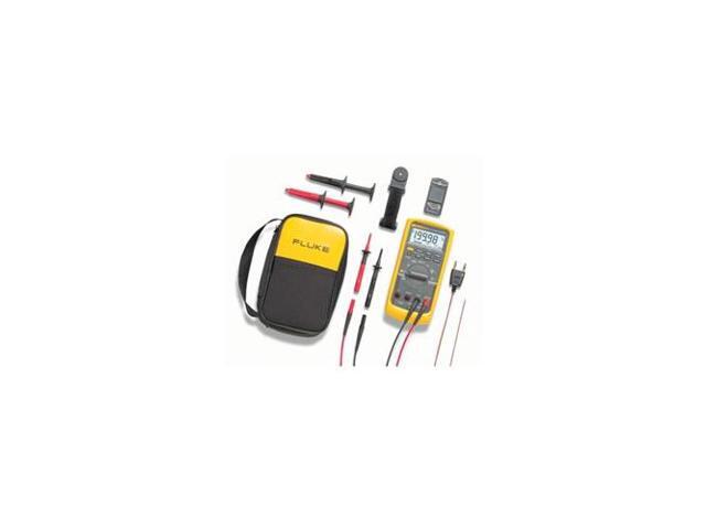 Fluke - FLUKE-87-5/E2-KIT - Fluke FLUKE-87-5/E2-KIT Industrial Electrician True RMS Multimeter Combo Kit; For Voltage, Current, Frequency and...