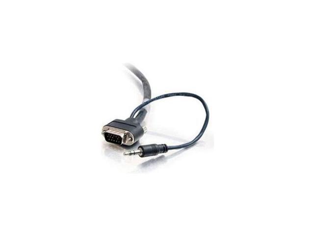 C2G/Cables To Go 40177 35FT Plenum VGA+3.5MM Cable