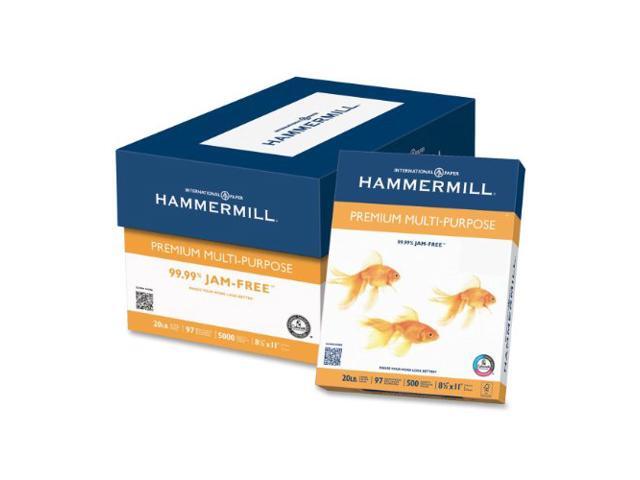 Hammermill Premium Multipurpose Paper 20-lb. 8-1/2 x 11 White 5000/Carton 106310
