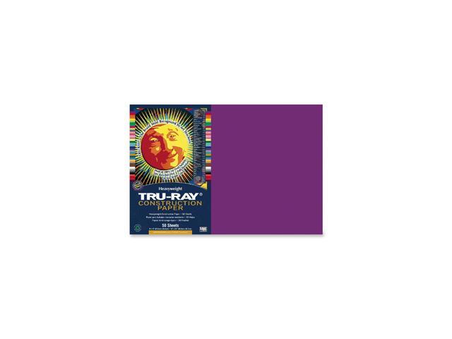 Pacon Tru-Ray Construction Paper 76 lbs. 12 x 18 Magenta 50 Sheets/Pack 103032