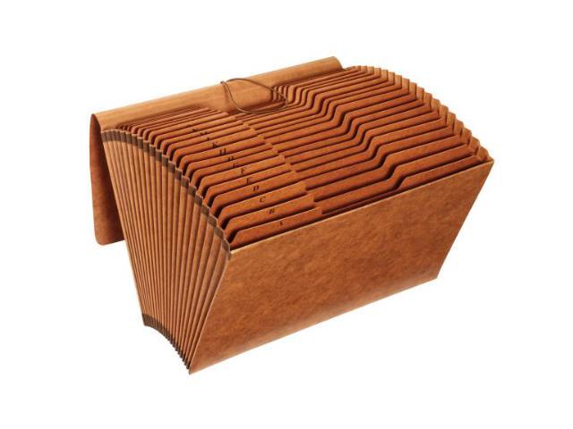 Pendaflex Heavy-Duty Expanding File 21 Pockets 1/3 Tab Legal Brown R119ALHD