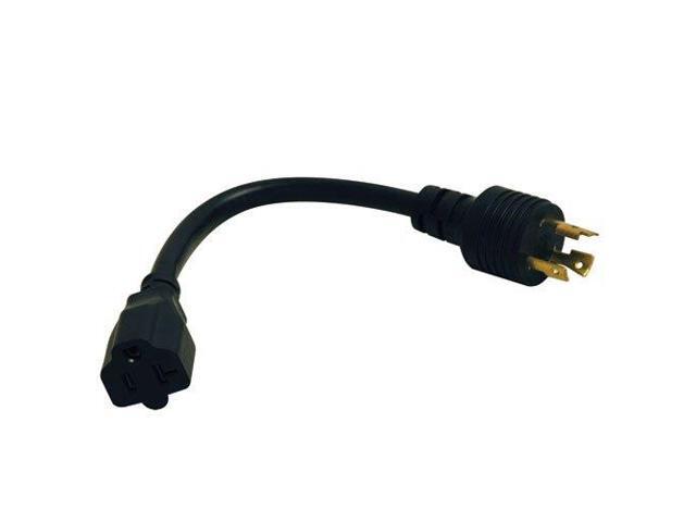 Tripp Lite 6In Power Cord Adapter Cable L5-20P To 5-20R Heavy Duty 20A 12Awg 6'
